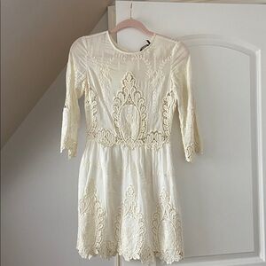 Dolce Vita Cream Lace Women’s Dress